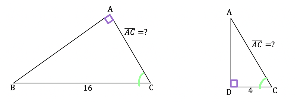 Legs of a Right Triangle