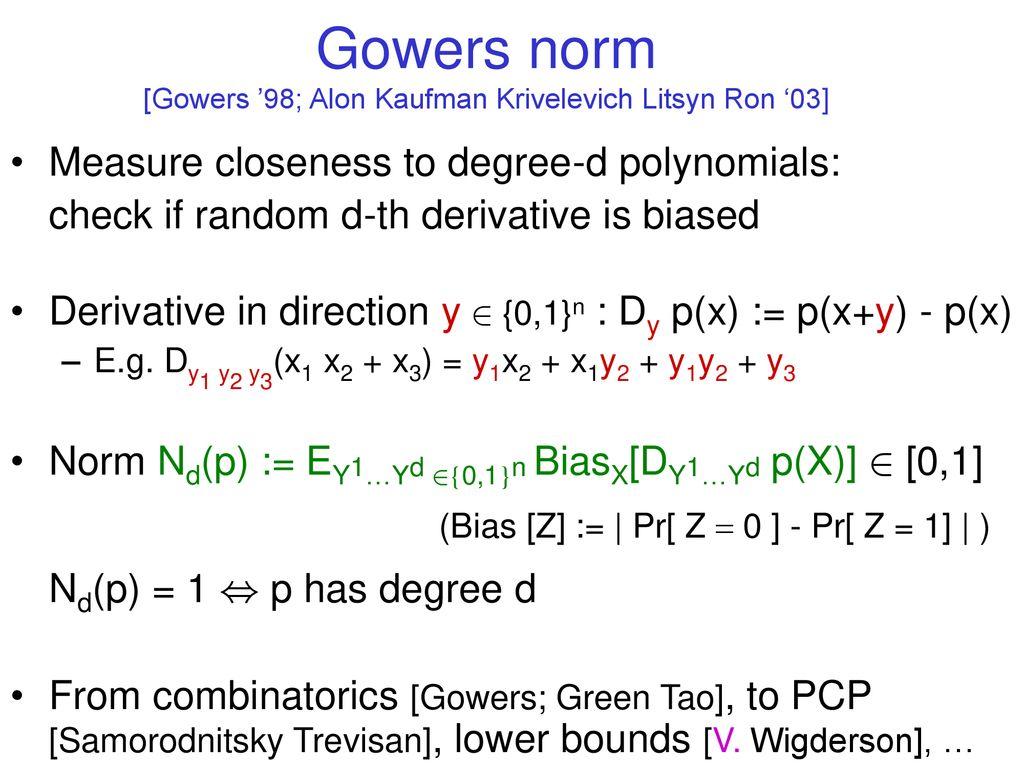 Recommended Approaches for Future Research‌ in Gowers Norm⁤ Analysis